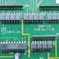 IMS DSP I/O PCB 1110 CD-1-94V1 30/93 E123549 Assembly Control Board Card