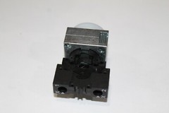 Siemens 3SB36 40-6BA60, Pilot Light with Lampholder 120V, White Lens