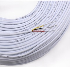 White/Black UL2464 22AWG 2/3/4-Core Soft Cable Signal Control Wire Tinned Copper