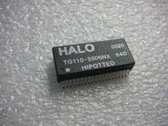 HALO TG110-3506NX Lan Ethernet Transformer Turns Ratio 50KHz 0.5V **NEW**