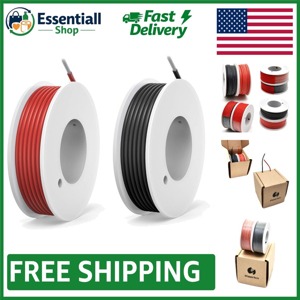 20 Gauge Tinned Copper Wire – 2 Colors, 23ft Each for Versatile Projects