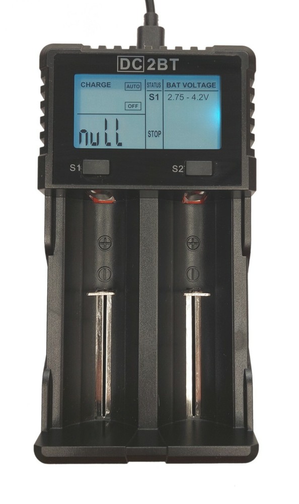 DC2BT Battery Charger Analyzer NiMH/NiCd Li-ion LiFePO4 AA AAA 18650 26650 21700
