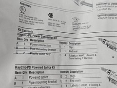 Raychem Rayclic-PC 233053-000 Power Connection Kit w/ End Seal Incomplete
