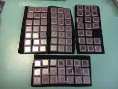 LOT OF (10) NEW RARE VINTAGE FUJITSU MB8764-001 DIGITAL SIGNAL PROCESSORS (DSP)