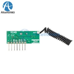 315/433MHz RF Module Receiver Remote Control 4 Channel Learning Decoder Board