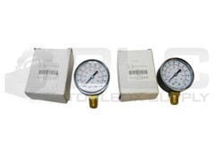 LOT OF 2 NEW GRAINGER 4FLT9 PRESSURE GAUGE 2″ 0-60PSI