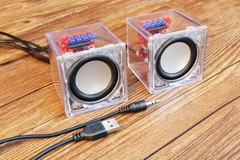 DIY Electronic Speaker Kit Soldering Project for Phone Laptop Computer Post