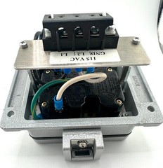 Hoffman A-C4DB9RJ45GFI Panel Interface Connector , New