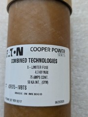 Eaton Cooper Power 43F075-IVBTS Current Limiting Fuse 75 Amp 4.3KV 50KA OEM