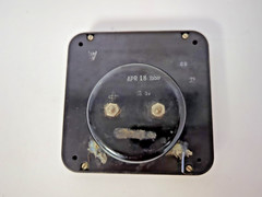 VINTAGE R.M.S. VOLTS DECIBELS 1MW 600 HP MODEL 1051 APR 18 1959