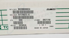 NOS 3000 TOKO KV1745STL-G Integrated Circuits in SOT23 Packaging