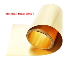Brass Sheet Foil Plate Brass Strip Coil 0.01/0.02/0.03/0.05/0.1/0.2mm~1mm Thick
