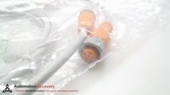 IFM EVW025, DOUBLE-ENDED PATCHCORD, VDOGH040SCS0002T04STGH040SCS, NEW #306963