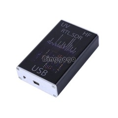 New 100KHz-1.7GHz Full Band UV RF RTL-SDR USB Tuner Receiver R820T Radio