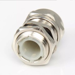 IP68 Copper Nickel Plated Waterproof Seal Cable Gland M12 M14 M16 M18 M20-M64