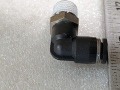SMC 6mm Tube x R1/4 BSPT Male Elbow Push-In Pneumatic Fitting 7/ORDER