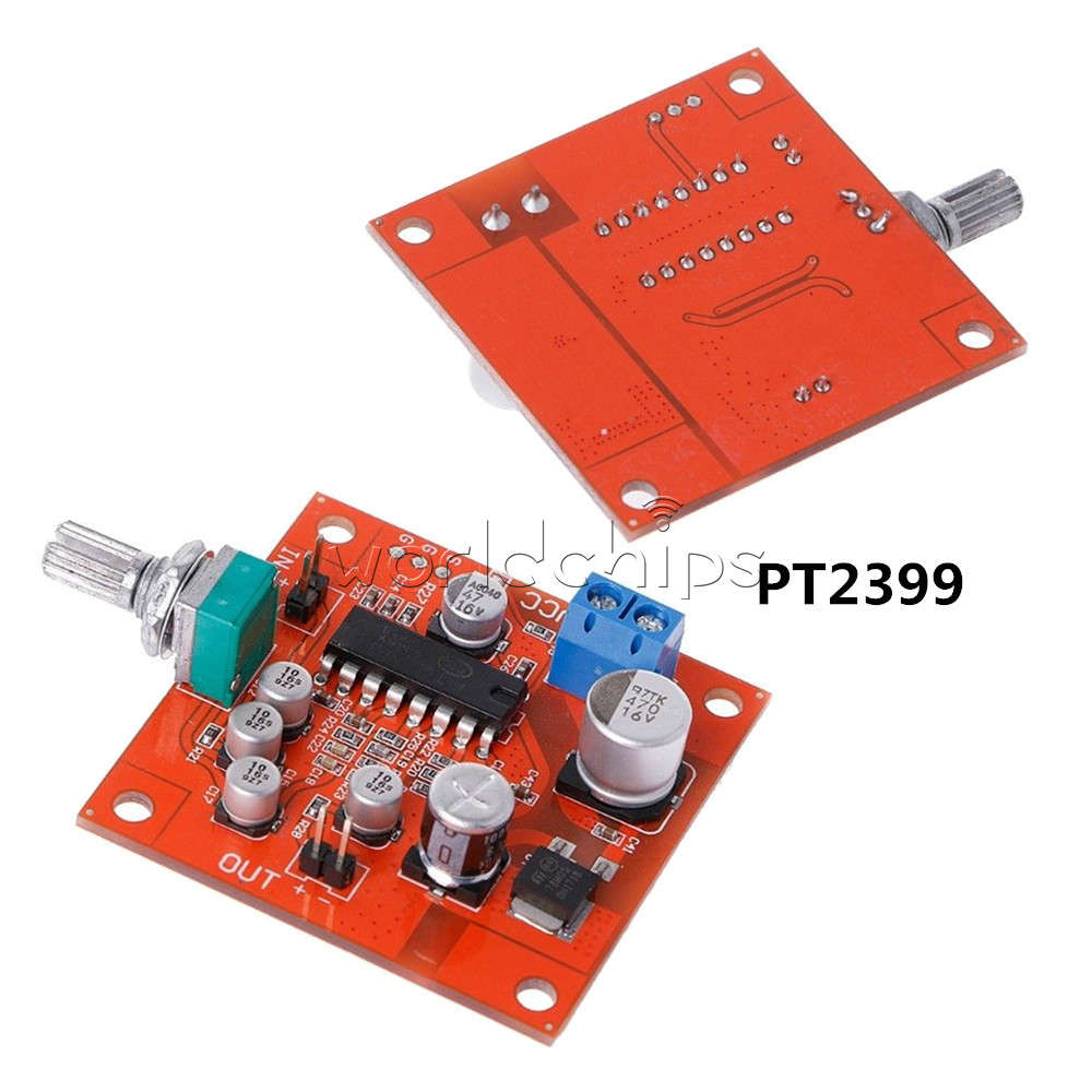 15V PT2399 Microphone Reverb Plate Reverberation Board No Preamplifier Function