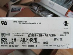 Lot 20 JST 2-Position Male Pin Shrouded Headers Terminals B2B-EH-A(LF)(SN) Press