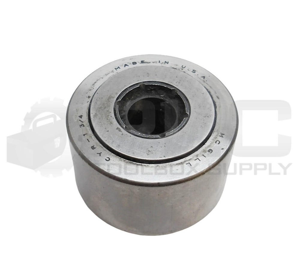 NEW MCGILL CYR-1 3/4 CAM YOKE ROLLER 1/2″ ID 1-3/4″ OD