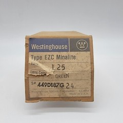 Westinghouse 449D187G24 125V Green Pilot Light
