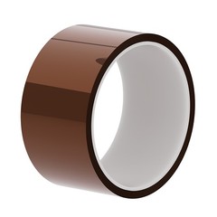 Kapton Polyimide Tape Film Heat Resistant Non-Adhesive Insulation 10-30mm Width