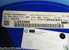 10x LM339D TEXAS INSTRUMENTS IC QUAD DIFF COMP 14 PIN SOIC LM339DR