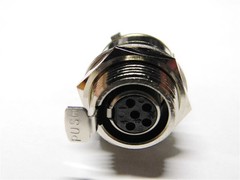 1 Amphenol Audio AG5FCE 5P Mini XLR Female Receptacles