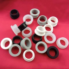 10X Silicone Rubber Cable Grommet Snap-in Firewall Hole Electrical Wiring Gasket