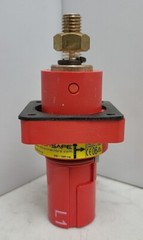 PowerSafe L1 P3 Power Connector Panel Mount 500 Amp IP67 1000 Vac Red *USED