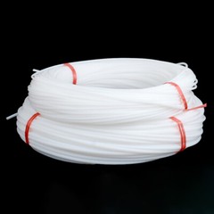White PTFE Pipe Tubing / Pipe ID 0.3mm-16mm for 3D Printer Filament Extruder