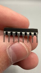 Vintage RCA CDP1858CE 4-Bit Latch Decoder COSMAC Interface IC 16Pin DIP NOS 4x