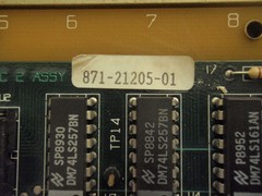 Kearney and Trecker Circuit Board 871-21205-01 _ 8712120501 _290301000-001 Rev E