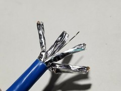 General Cable 7131786 23/4P GenSPEED 10,000 Cat6A U/FTP STP 10G Plenum Blue/50ft