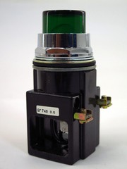 Furnas 52PA4E3 Oil Tight Green Pilot Light 120 Volts AC/DC