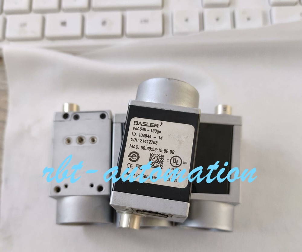 BASLER acA640-120gc industrial camera used