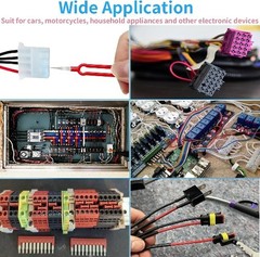 Removal Tool Kit 39 Pcs, Upgraded Pin Extractor Tool Wire Connector Electrical P