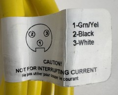 Automation Direct ZP-S1-3MFP-4M ZIPport Patch Cable 3 Pin-Unused Open Box