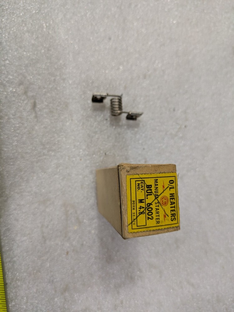 Clark Controller 6002 M4.8 Overload Heater Element Manual Starter Lot of 2