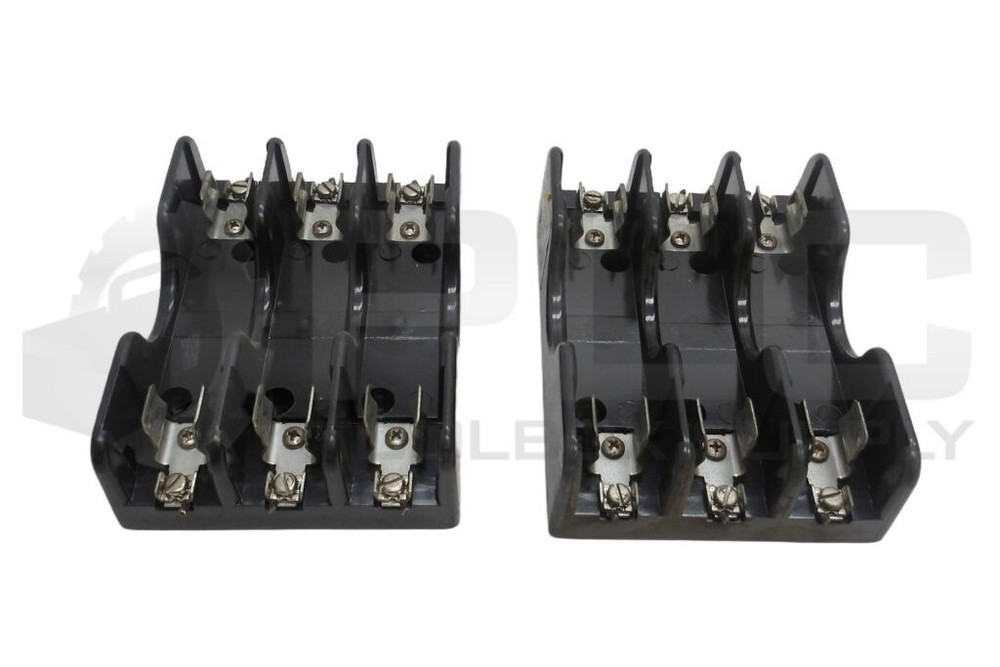 LOT OF 2 MARATHON 6F30A3SP FUSE HOLDER 3P 600V 30A 4100029