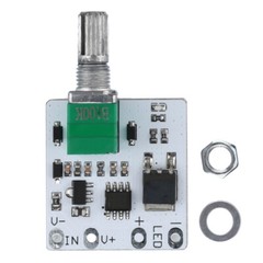 2/4/6Pcs LED Mini Dimmer Constant Voltage Module Stepless Knob Potentiometer DIY