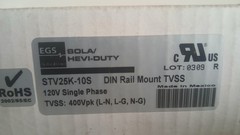 SOLA STV25K-10S Surge Supressor 120 Volt Single Phase