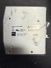 SOLA 24VDC 10 Amp Power Supply SDN 10-24-100P 115-230VAC