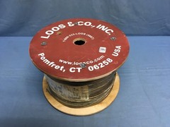 300 Ft Loose & Co SF12519MC 1/8” Mil-Spec 1×19 T302 Stainless Steel Coated Cable