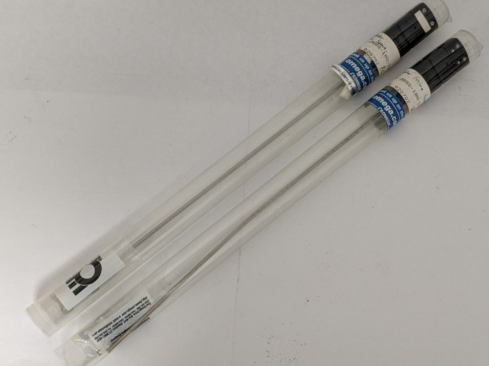 Lot of 2 Omega Engineering JQSS-18U-12 Thermocouples, Probes