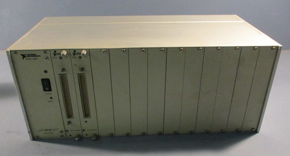 National Instruments SCX1-1001 Chassis 1814555-01 w/ SCXI-1181