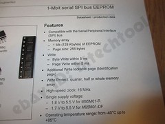 (5 pcs) ST Micro M95M01-RMN6TP 1-Mbit serial SPI bus EEPROM (Arduino friendly)