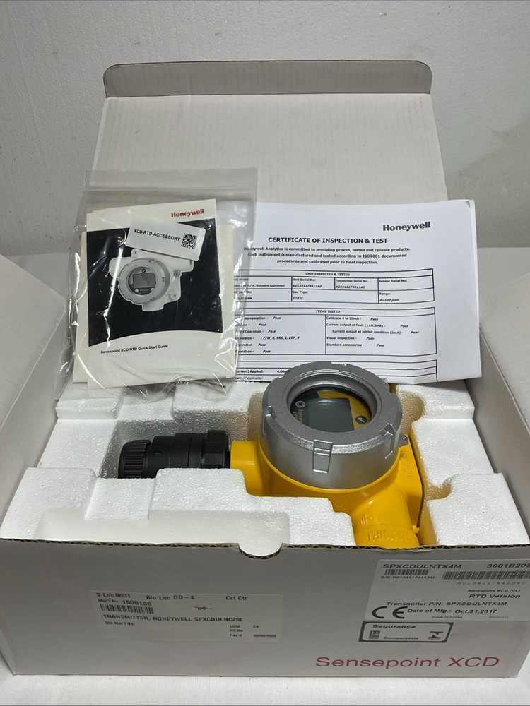 HONEYWELL SPXCDULNTX4M / SPXCDULNTX4M SENSEPOINT XCD RTD NEW