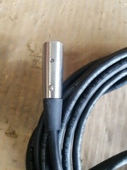 23ft Carol 3/c Type SJOOW jms3116f12-3s/Switchcraft A3M 3 Pin Audio Connector