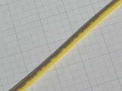 Atlas Wire #18awg Solid Tinned Copper UL-1015/1230 Hook-Up Wire Yellow /50ft