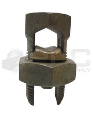 BLACKBURN 40H SPLIT BOLT CONNECTOR, LOT OF 4, 4/0 STR, 250MCM, 1 STR